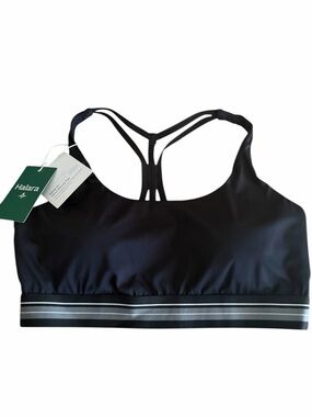 Halara Racerback Crisscross Yoga Sports Bra, Size S